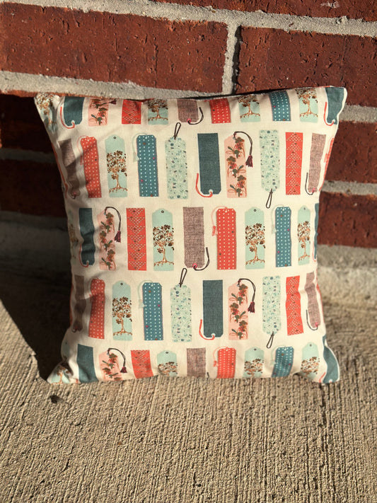 Bookish Pillow Covers - Fabric Collection "Bookish" by AGF