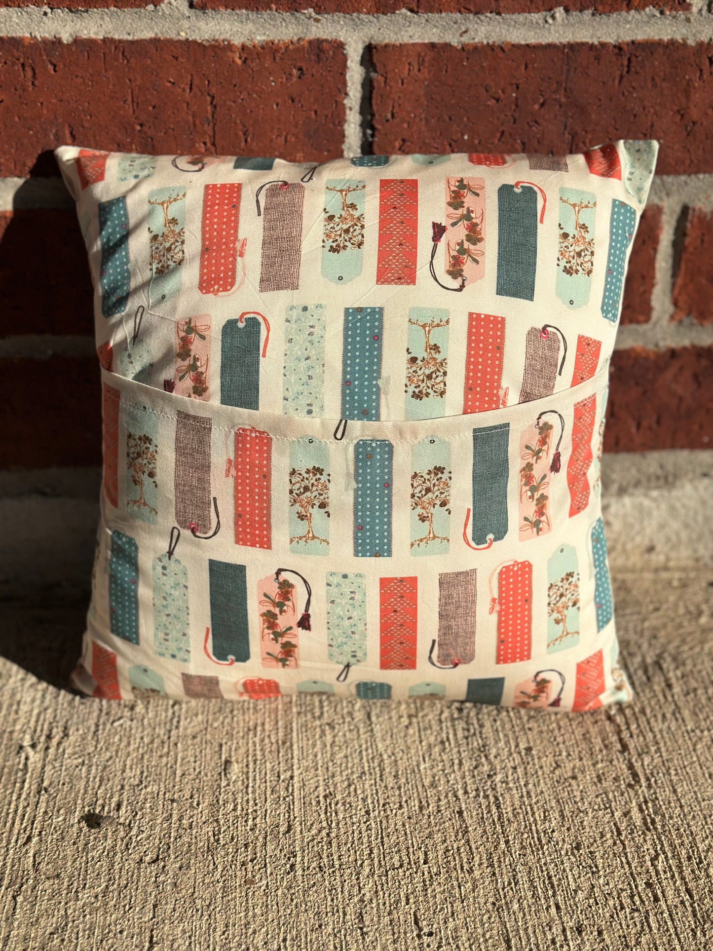 Bookish Pillow Covers - Fabric Collection "Bookish" by AGF