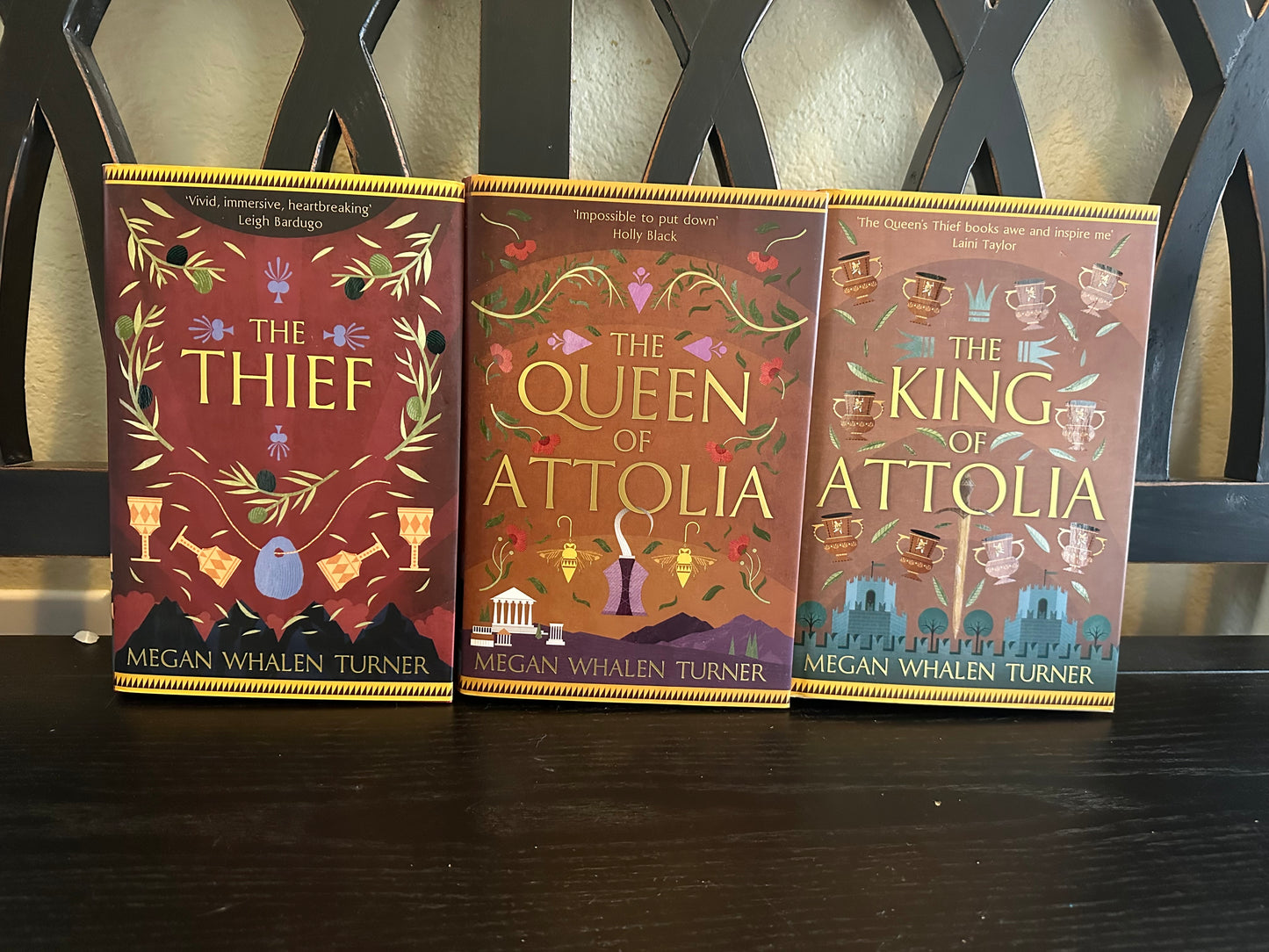 The Bookshop- Trilogy The Thief, The Queen of Attolia, The King of Attolia-  Fairyloot