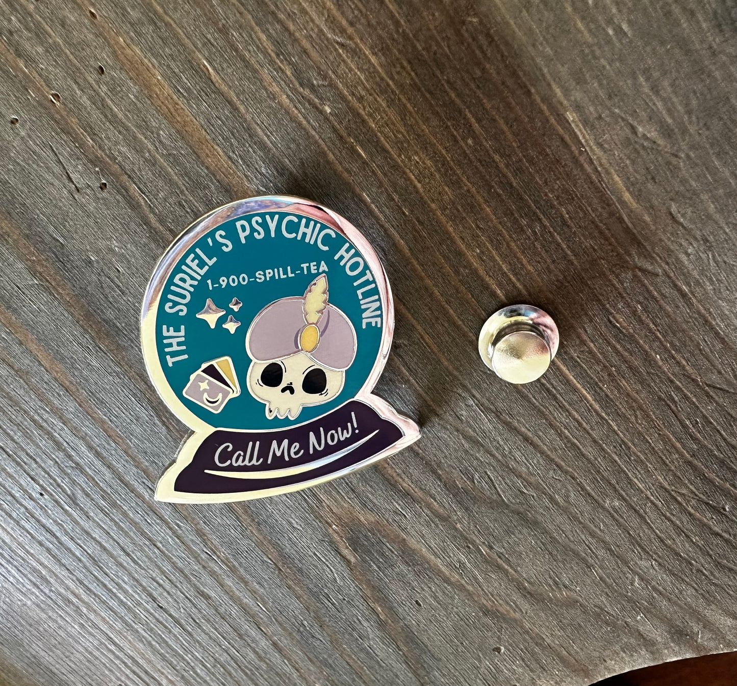 ACOTAR The Suriel’s Psychic Hotline Enamel Pin Officially Licensed