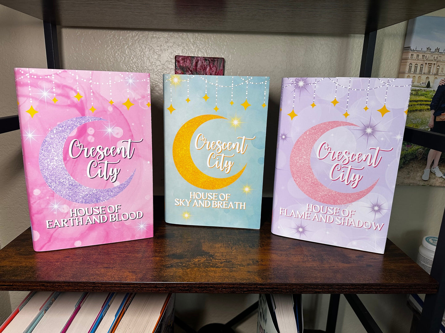 Crescent City Dust Jackets - STARLIGHT FANCY  (Jelly Jubillee- Glitter Finish!) Officially Licensed