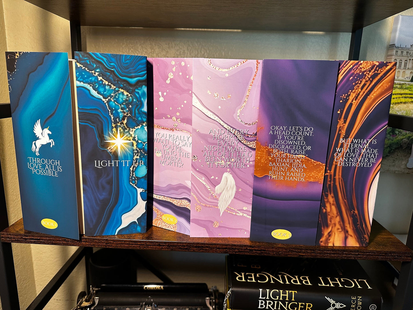 Crescent City Dust Jacket Set (Matches ACOTAR Marbled Set) Officially Licensed  (Spoiler Alert CC3)