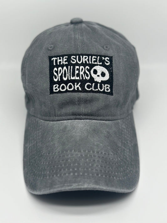 NEW ACOTAR The Suriel’s Spoilers Book Club- Embroidered Baseball Cap- Officially Licensed SJM  merchandise