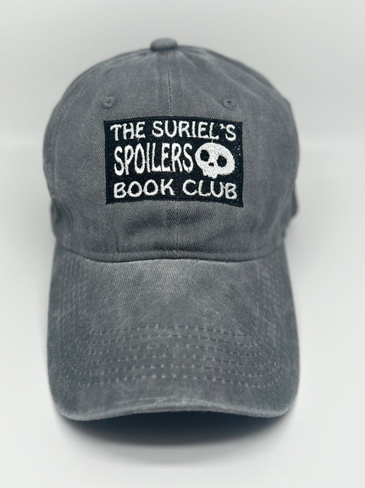 NEW ACOTAR The Suriel’s Spoilers Book Club- Embroidered Baseball Cap- Officially Licensed SJM  merchandise