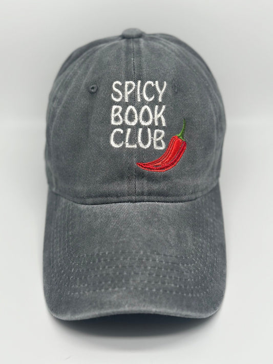 SPICY Book Club- Embroidered Baseball Cap